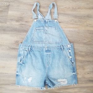 Topshop maternity overalls